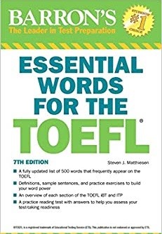کتاب کمک آموزشی کنکور زبان تخصصی Essential Words for the Toefl