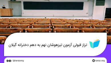 تصویر از تراز قبولی مدارس تیزهوشان دخترانه نهم به دهم گیلان + لیست و ظرفیت مدارس