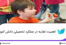 اهمیت تغذیه در عملکرد تحصیلی دانش آموزان